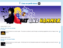 Tablet Screenshot of batandhammer.com